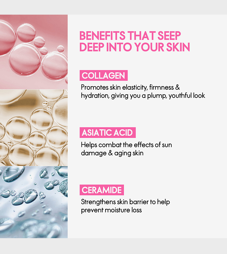 4-Piece Deep Collagen Color Changing Mask