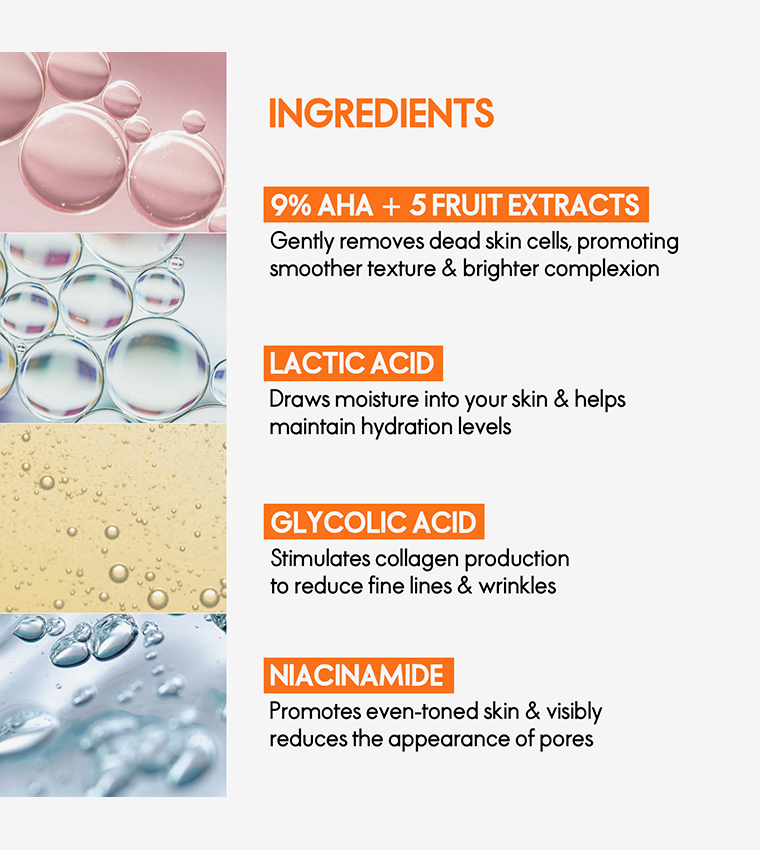 4-Piece Radiance Kit – 3-Step Peeling & Whitening Treatment with Aha Peeling Glove