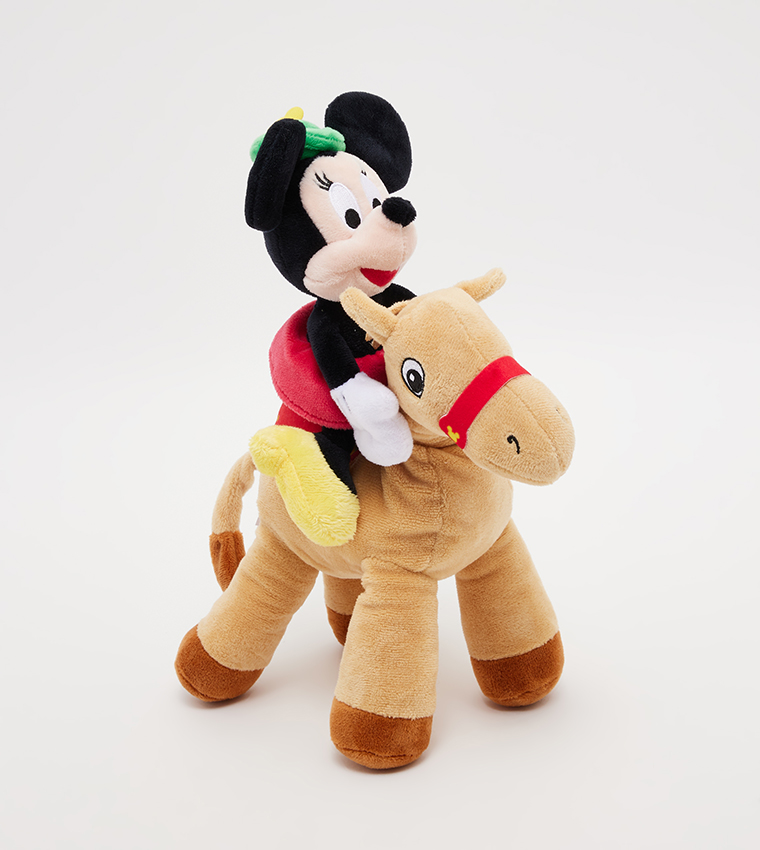 Disney Plush Minnie On Camel Soft Toy