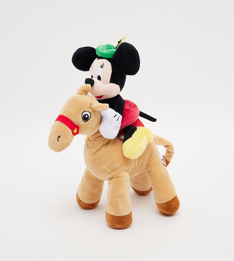 Disney Plush Minnie On Camel Soft Toy