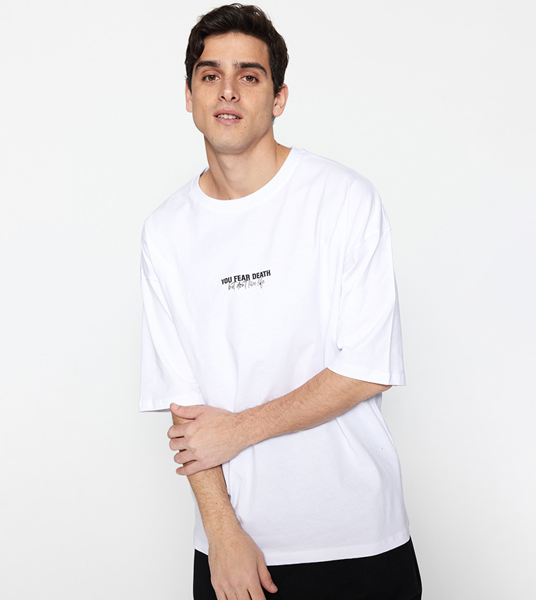 Oversized t shop shirt white