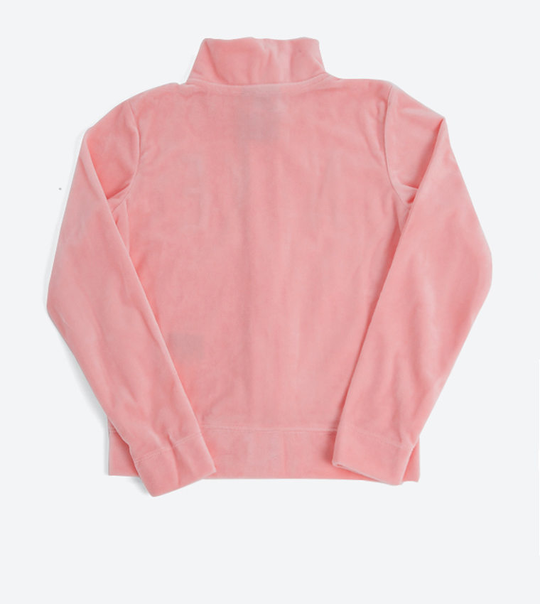 Velour Shine Printed Track Set