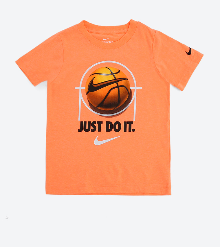 Nike jdi orange shirt on sale