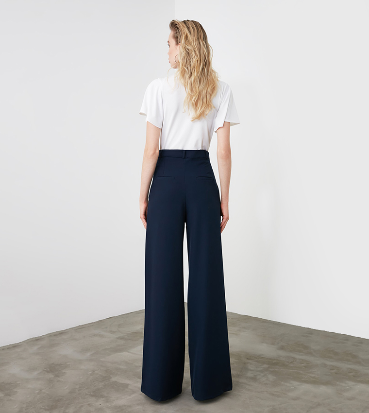 Flowy wide leg clearance trousers