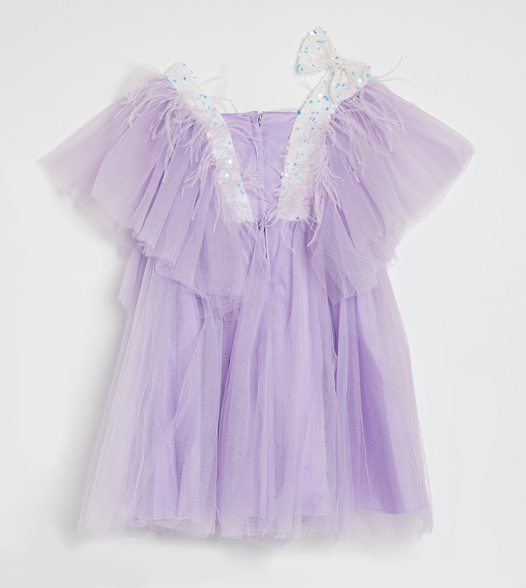 Dragonfly Sequins Dress