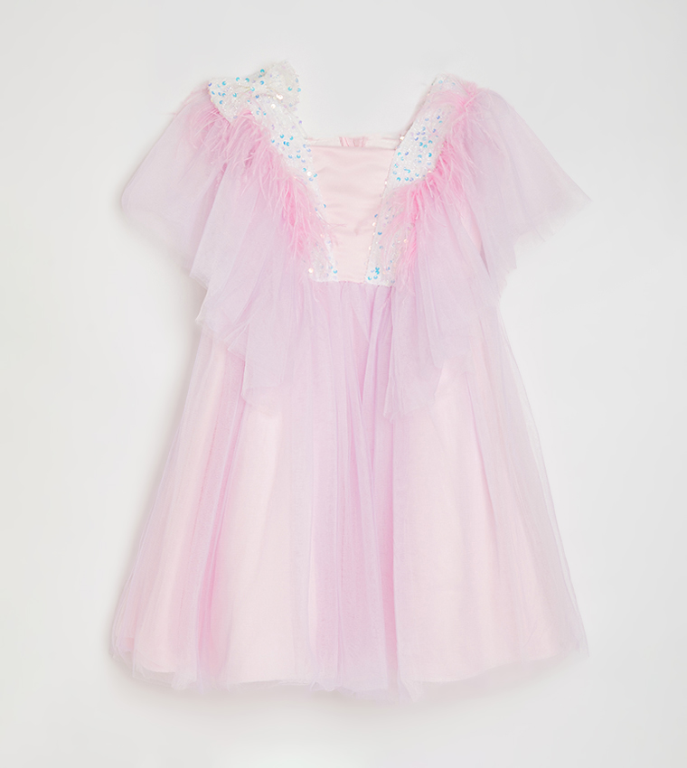 Dragonfly Sequins Dress 