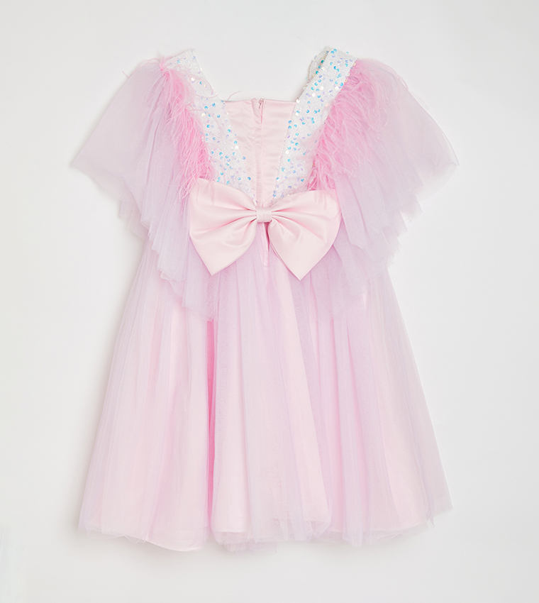 Dragonfly Sequins Dress 