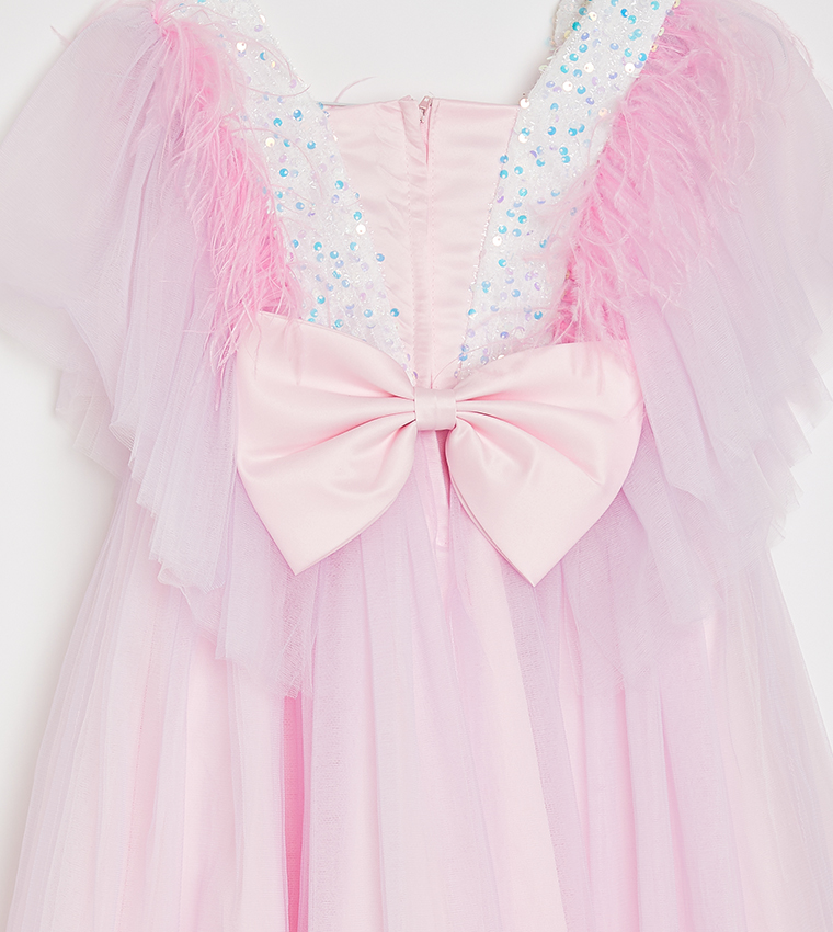 Dragonfly Sequins Dress 