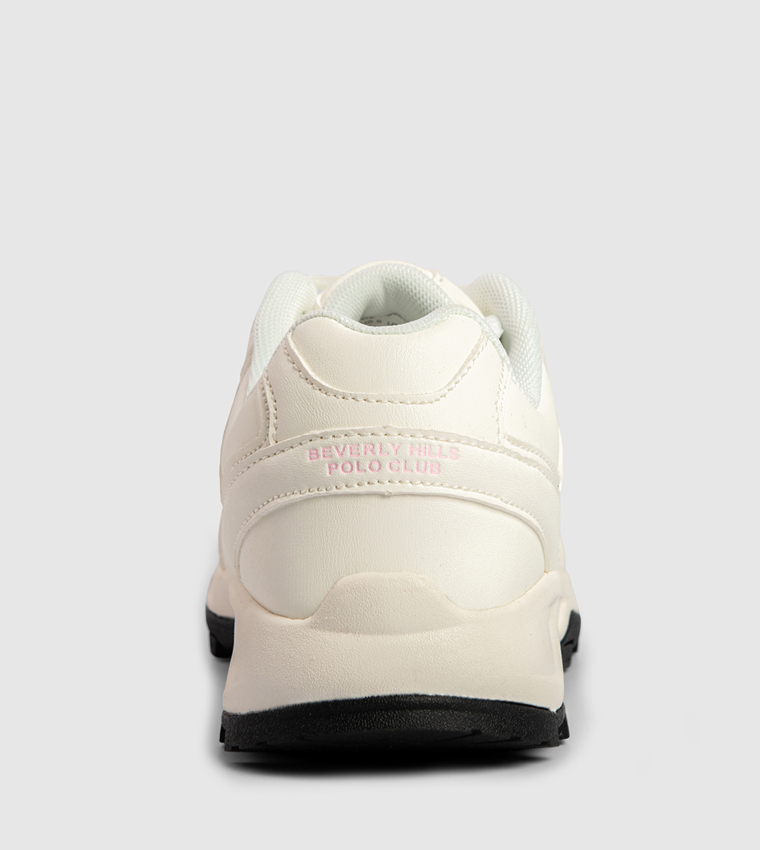 Logo Detail Lace Up Sneakers