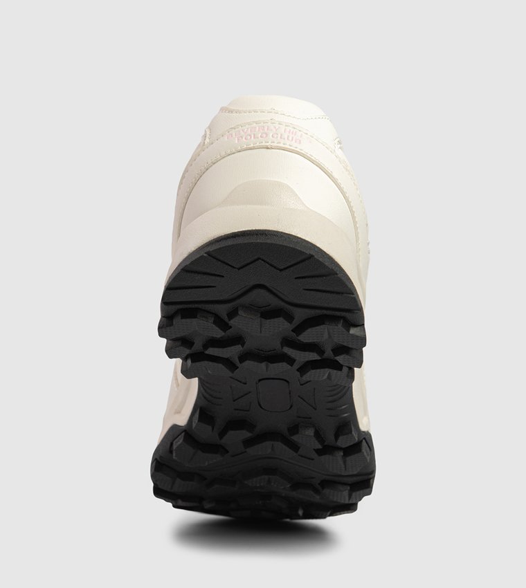 Logo Detail Lace Up Sneakers
