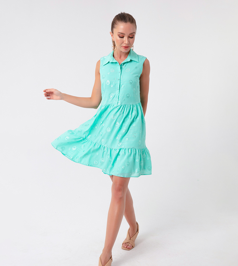 turquoise casual dresses Italian Satin Silk Maxi Slip Dress