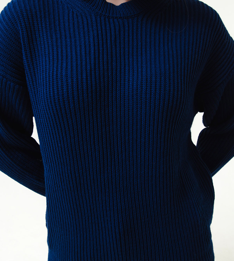 Knitted Long Sleeves Sweater
