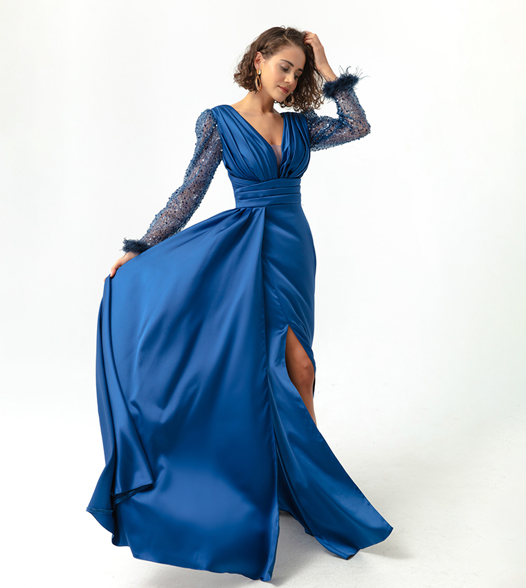 sachin and babi light blue dress Maxi Dresses | Long Dresses For Women