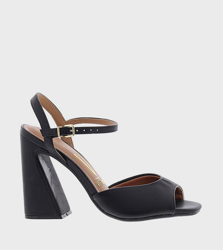 WEII Ankle Strap Platform Heel Sandals