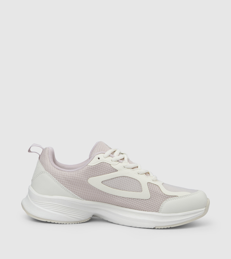 Mesh Lace-Up Sneakers