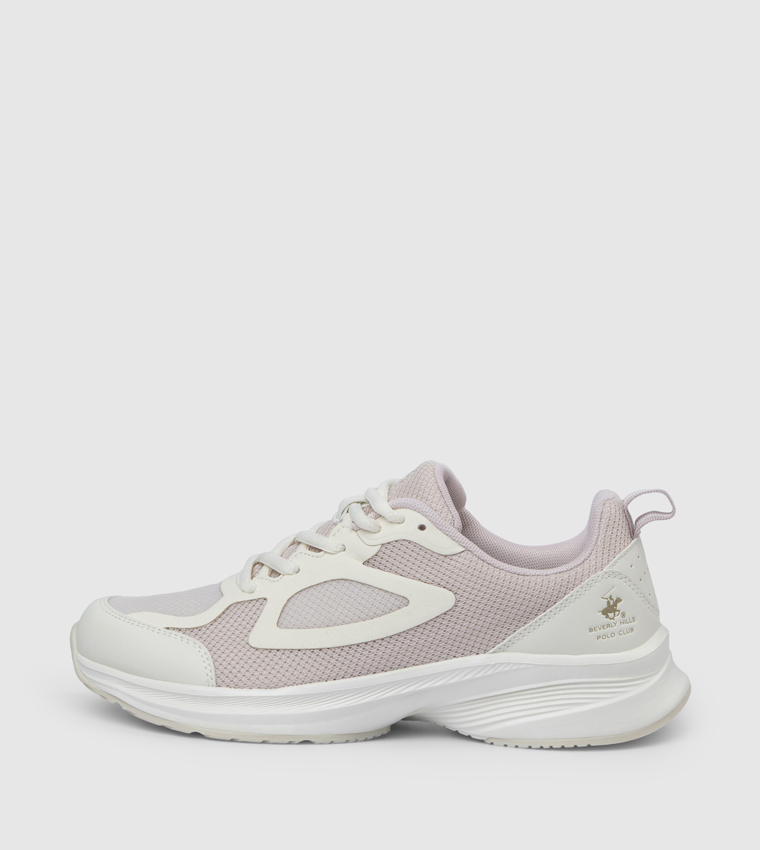 Mesh Lace-Up Sneakers