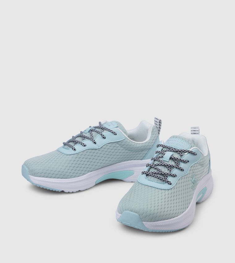 Mesh Lace-Up Sneakers
