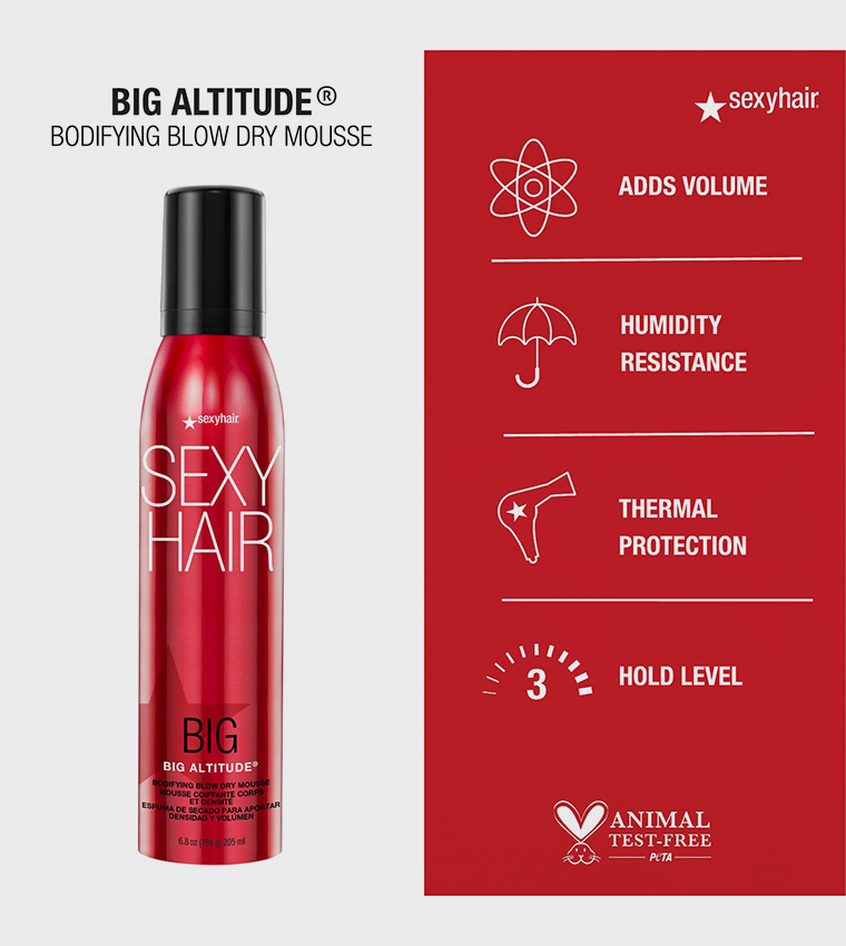 Big Altitude Blow Dry Mousse, 6.8oz
