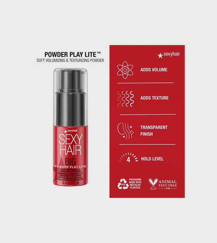 Big Powder Play Lite, Soft Volume & Texture. 0.4oz