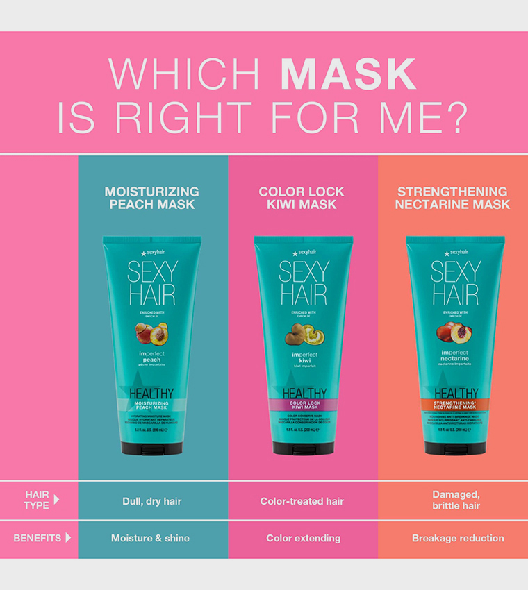 Healthy Imperfect Fruit Moisturizing Mask - Peach, 6.8oz