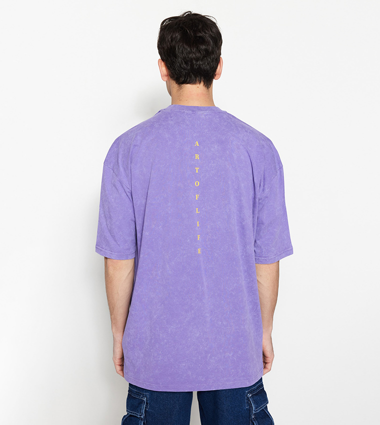 Purple tee cheap