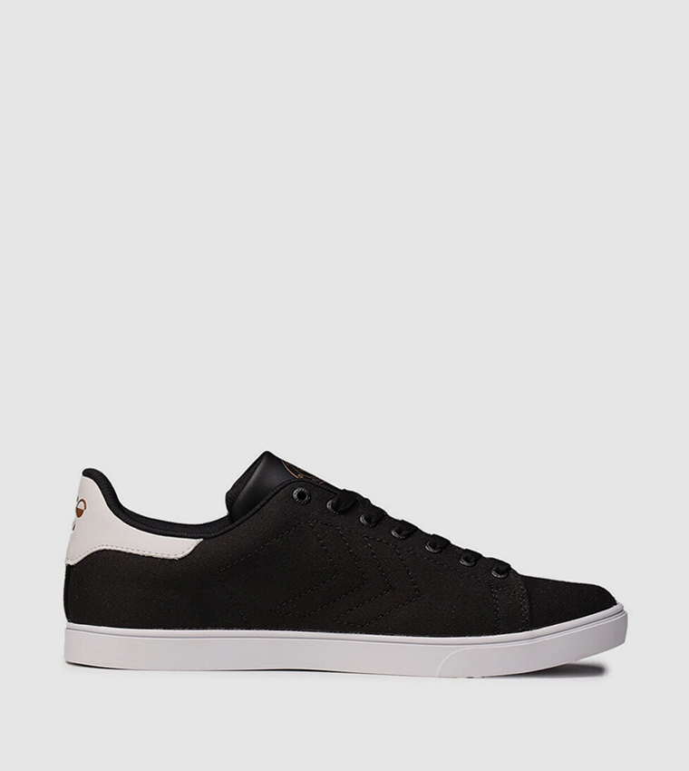 Buy Hummel SYDNEY Canvas Lace Up Shoes In Black | 6thStreet UAE
