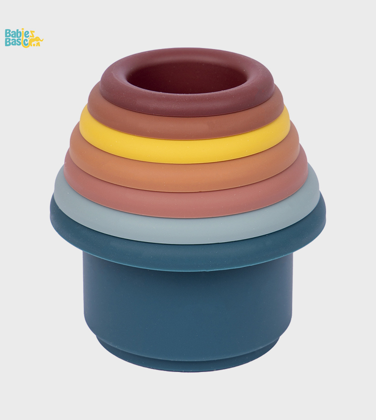 Silicone Stacking Cup Shape Toy