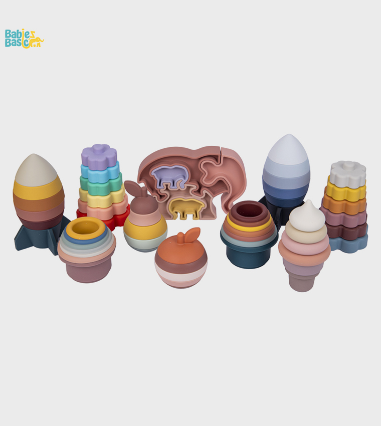 Silicone Stacking Cup Shape Toy