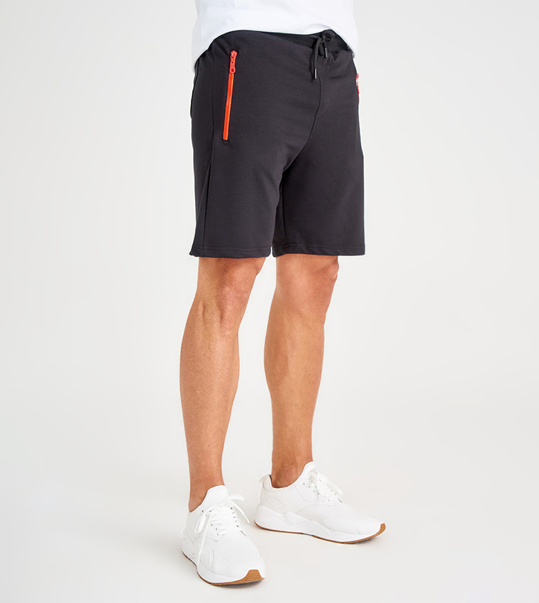 Buy Trendyol Regular Fit Shorts & Bermuda In Black