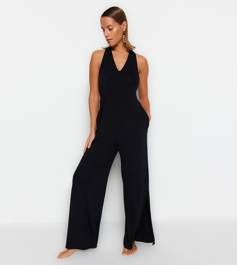 Express black sales jumpsuit