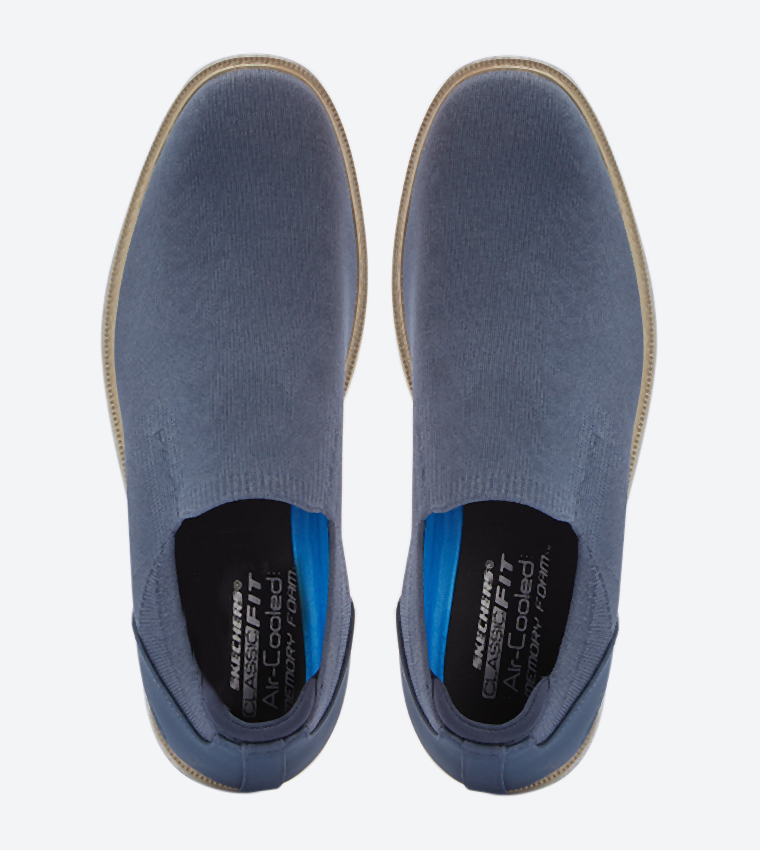 Pierson Solem Round Toe Slip-Ons - Blue