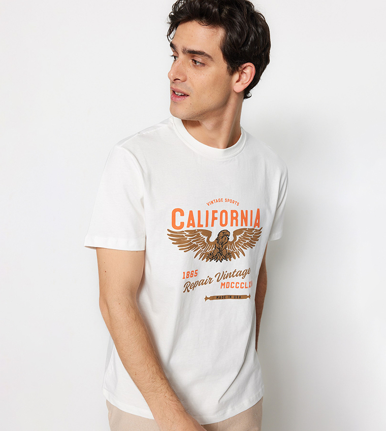 Regular fit outlet t shirt