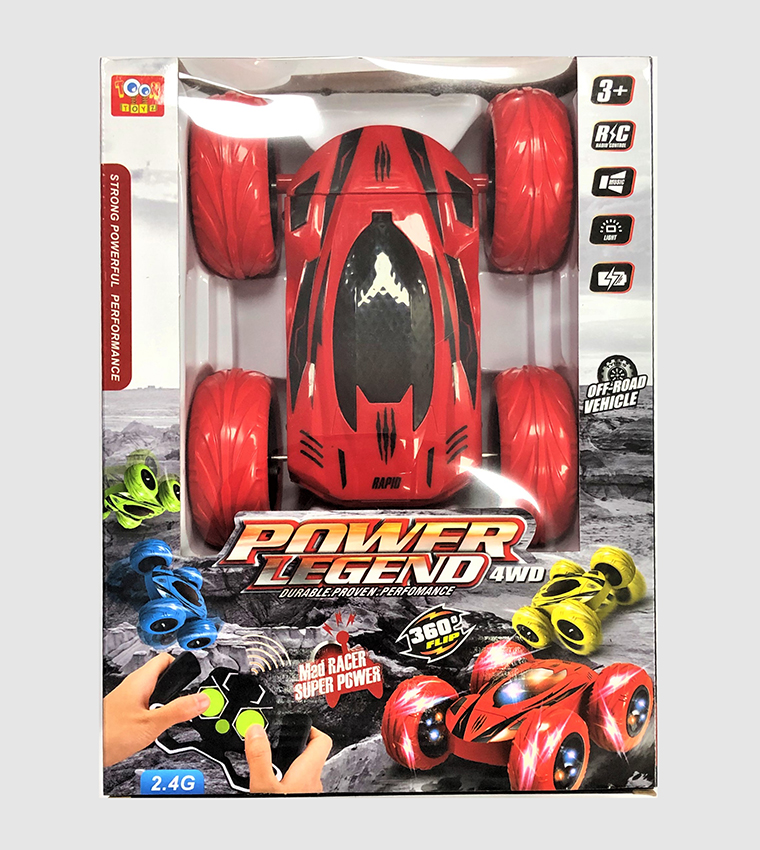 Double Rotation Car Toy With Remote Controller