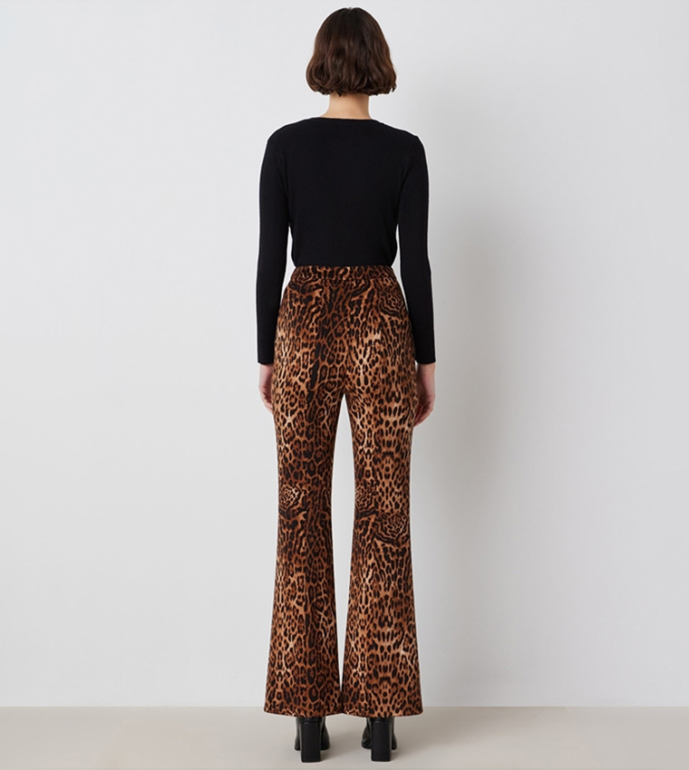 Cheetah print flares 2025