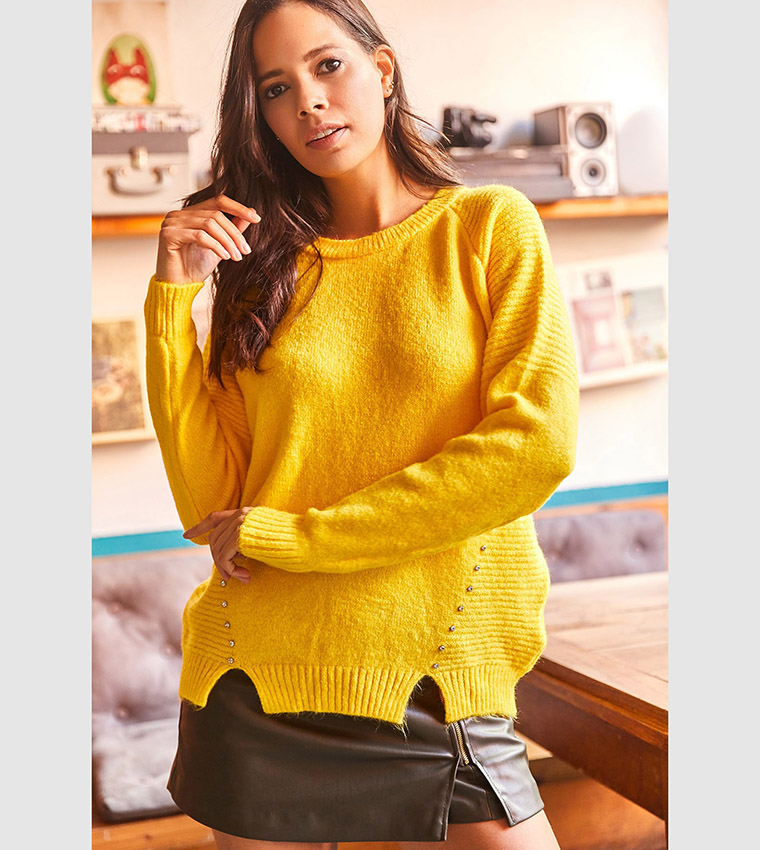 Sweaters yellow discount