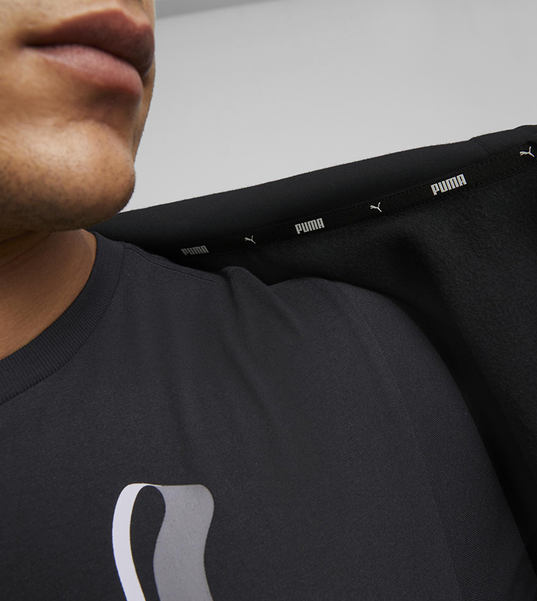 Logo Detail Zipper Hooded Jacket