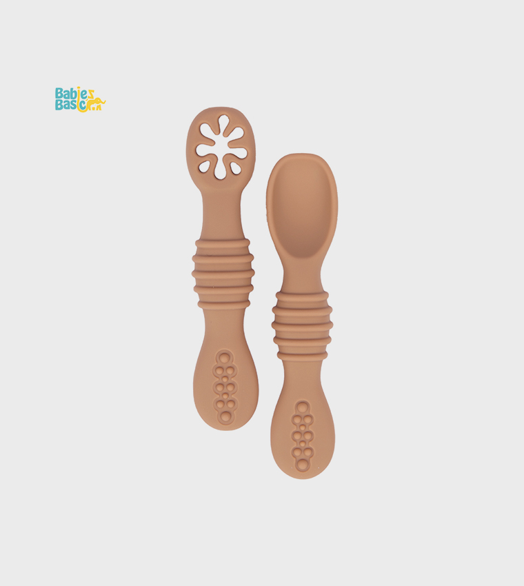 Soft Tip BPA Free Silicone First Stage Training Spoons Set