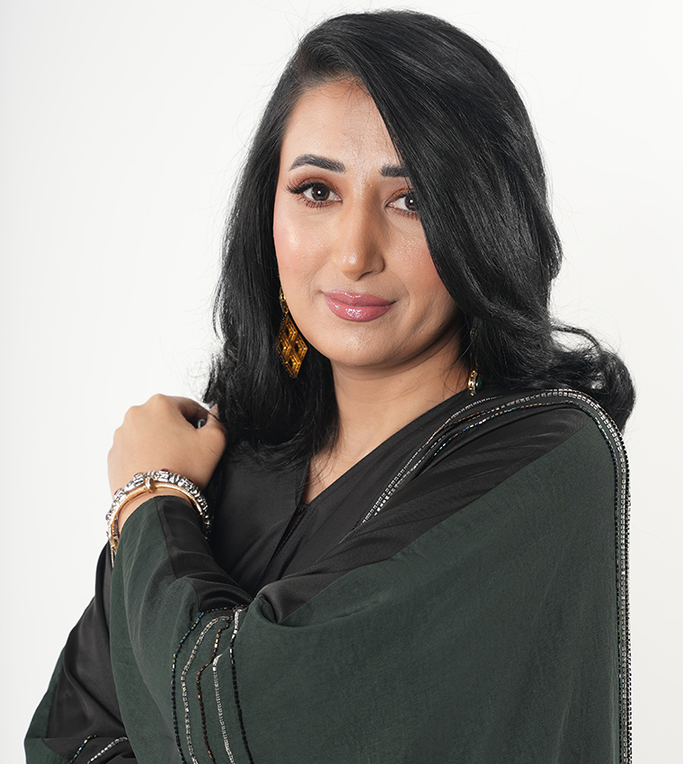 Embellished Batwing Sleeves Abaya