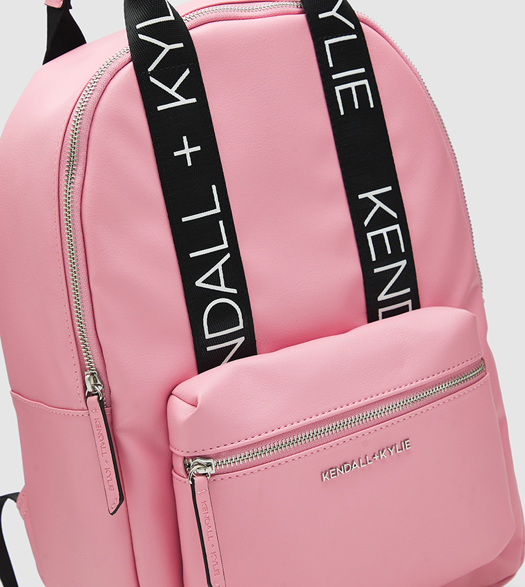 Metal Accent Zip Around Backpack