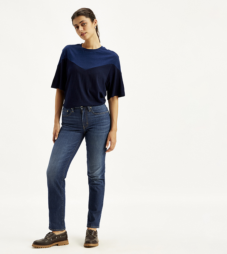 724 High Rise Slim Fit Jeans