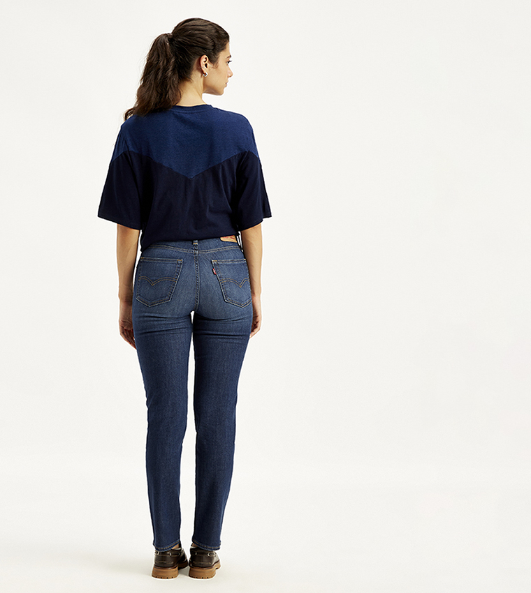 724 High Rise Slim Fit Jeans