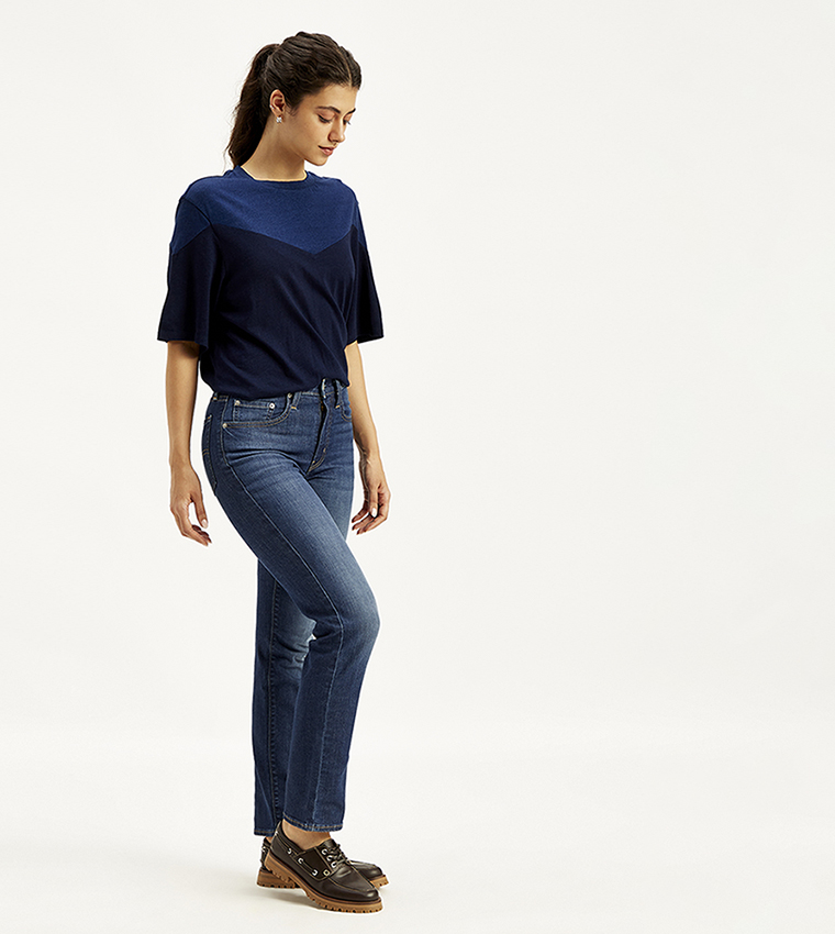 724 High Rise Slim Fit Jeans