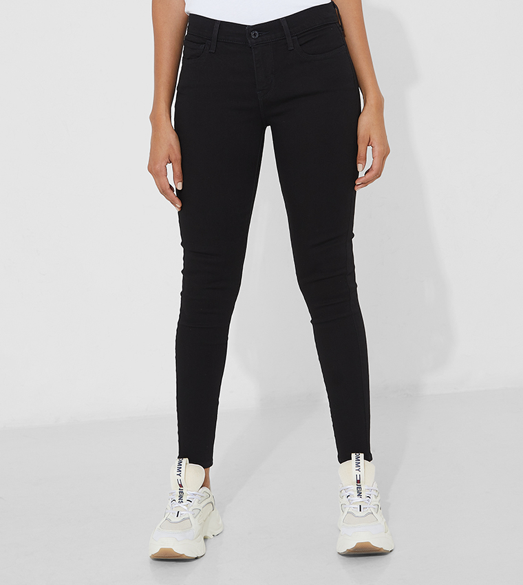 Black levi on sale jeans womens