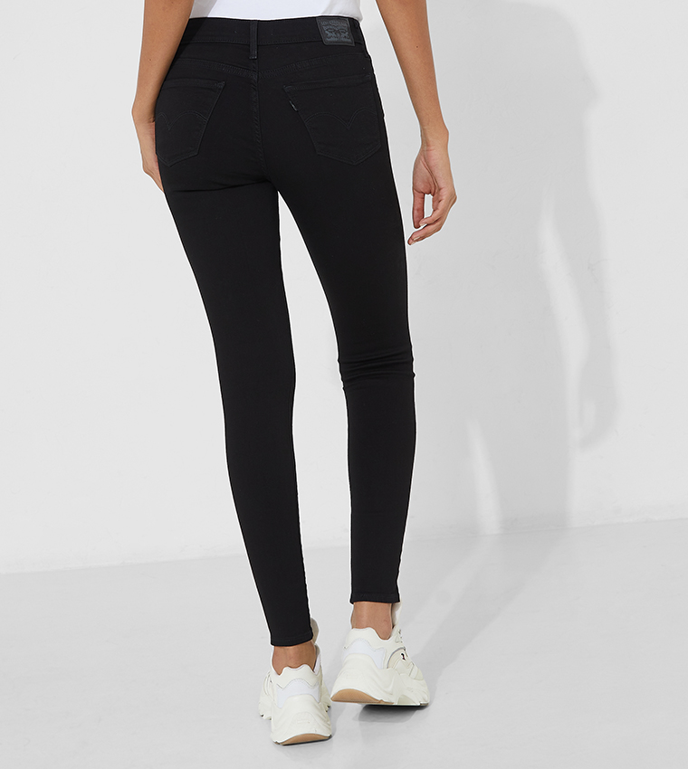 710 Super Skinny Jeans - Black - 17778-0034