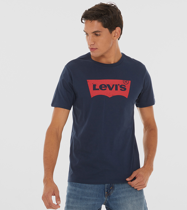 Levis blue hot sale t shirt