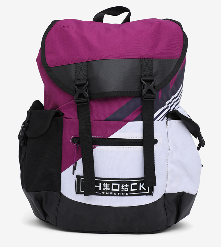 Buy Anta Backpacks Purple In Purple | 6thStreet Qatar