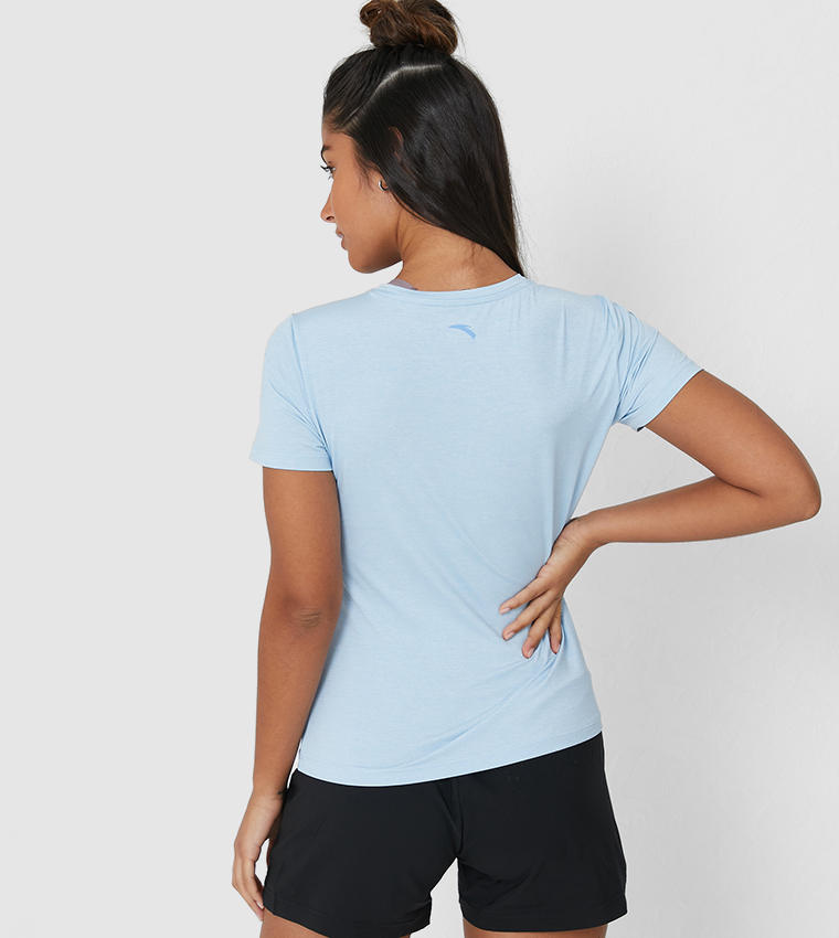 Short Sleeve T-shirt-Blue