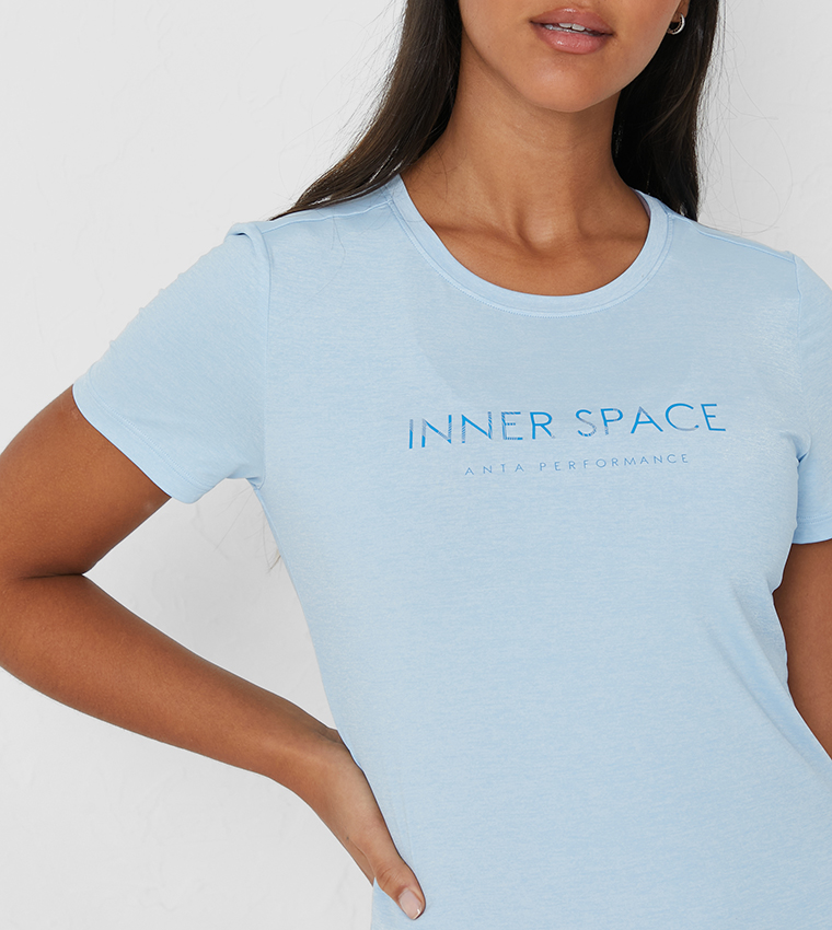 Short Sleeve T-shirt-Blue