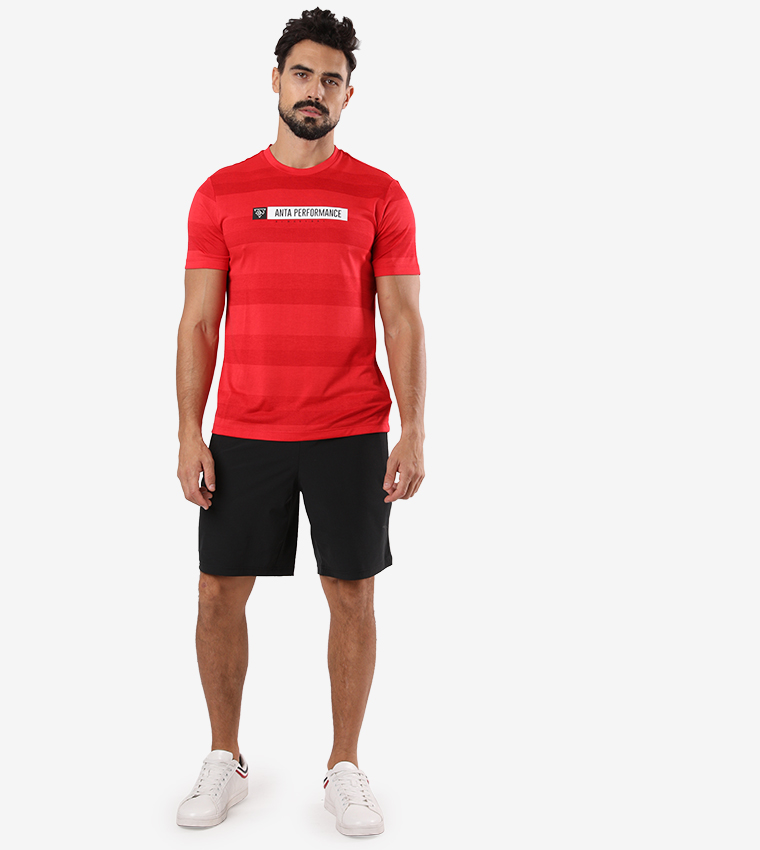 Elasticated Waistband Shorts - Black