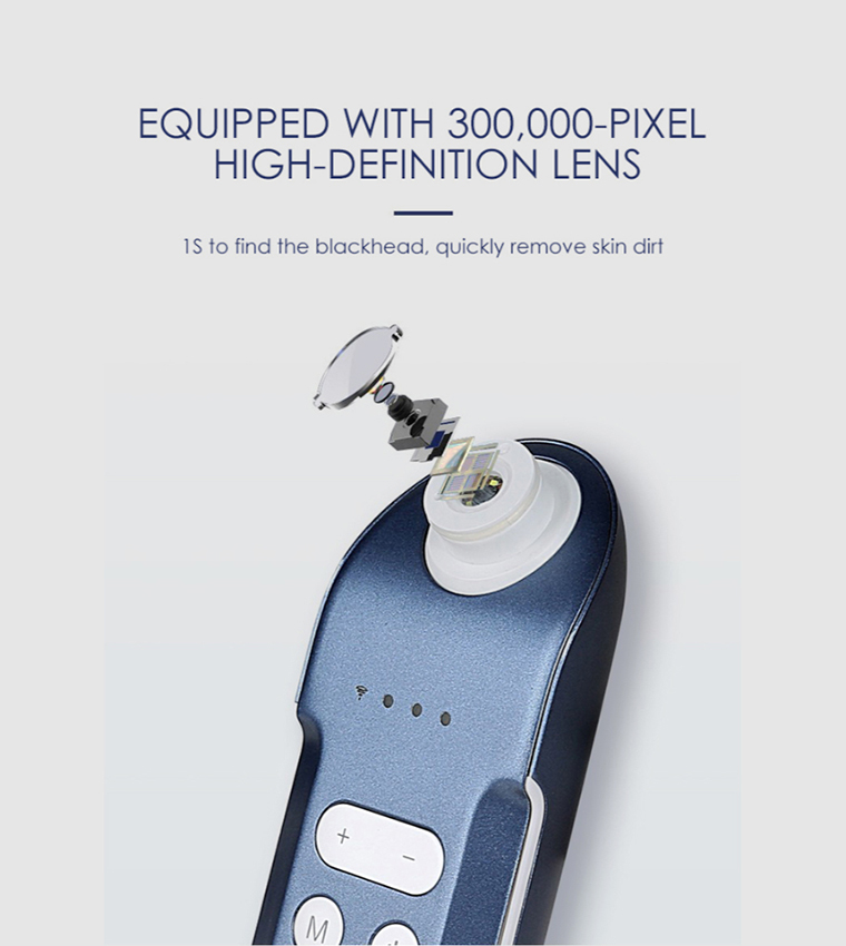 Visual Cleaning Blackhead Remover Support App Connection 500 gm